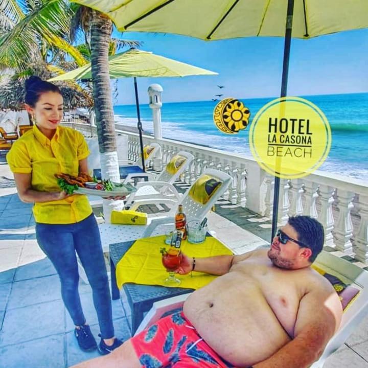 Hotel La Casona Beach El Guayabo المظهر الخارجي الصورة